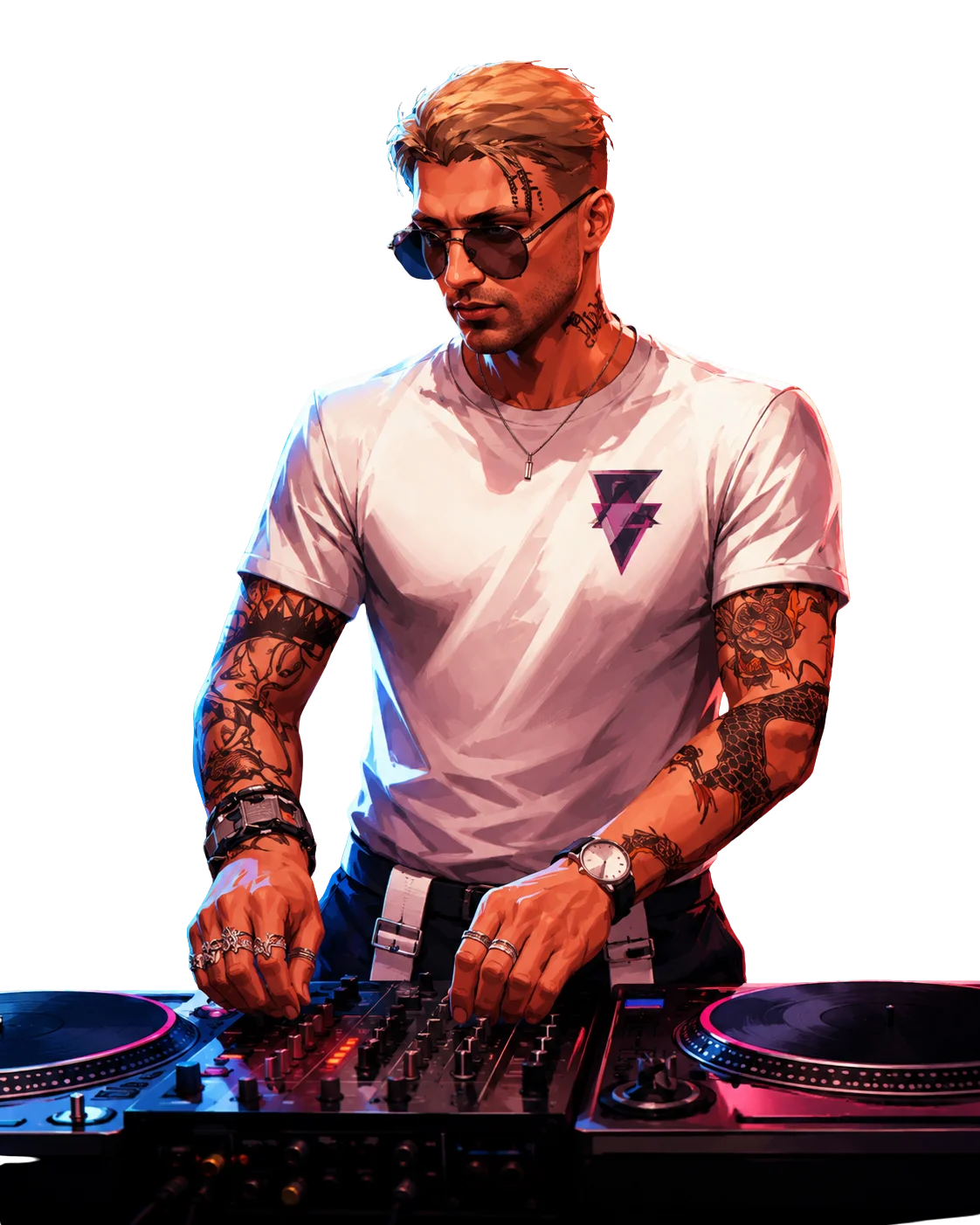 Personaje DJ en el servidor Nueva Vida Los Santos