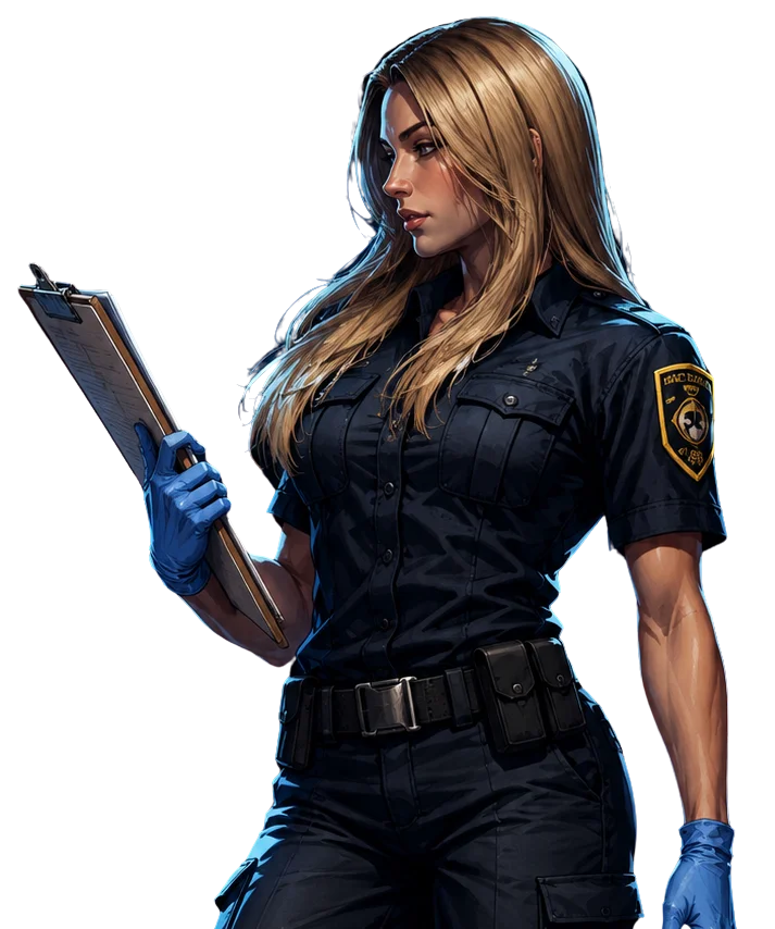 Personaje de EMS (servicios médicos) en el servidor roleplay Nueva Vida Los Santos