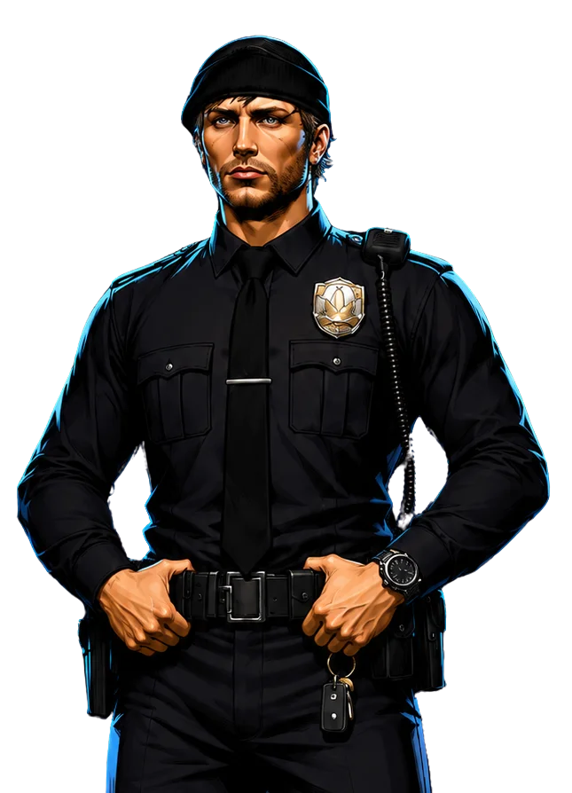 Policía del LSPD en el servidor roleplay Nueva Vida Los Santos
